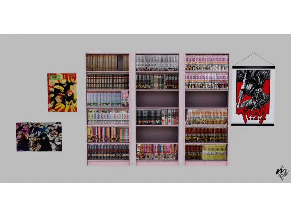 Flirtyghoul Otaku Set by simsfinds - The Sims 3 Custom Content