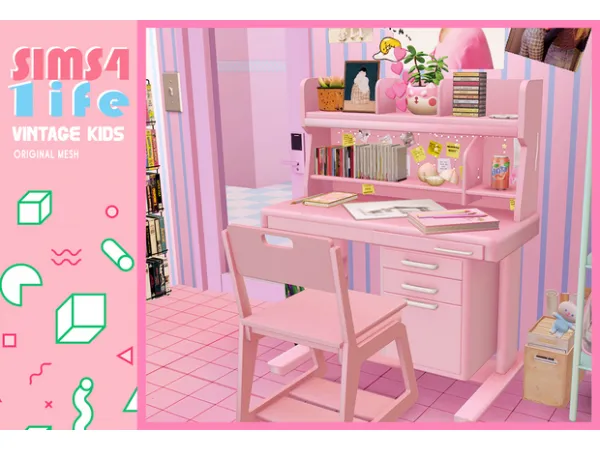Mix Vintage Kids by Sims41ife - The Sims 4 Custom Content