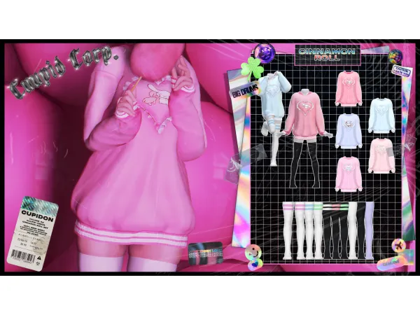 Alpha cuupid corp cinnamon roll - The Sims 4 Custom Content