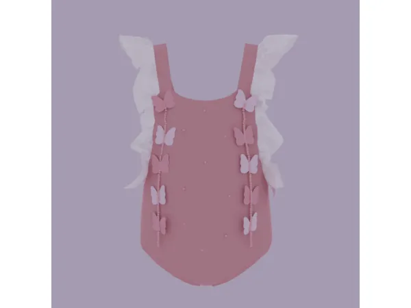 [Scarlett Bulckowisk] Butterfly Bodysuit