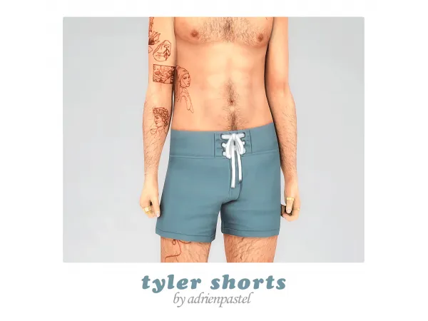 Maxis Match Tyler Shorts by - The Sims 4 Custom Content