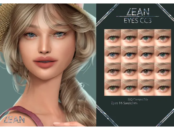 LEAN - EYES CC3 by LEANSIMS