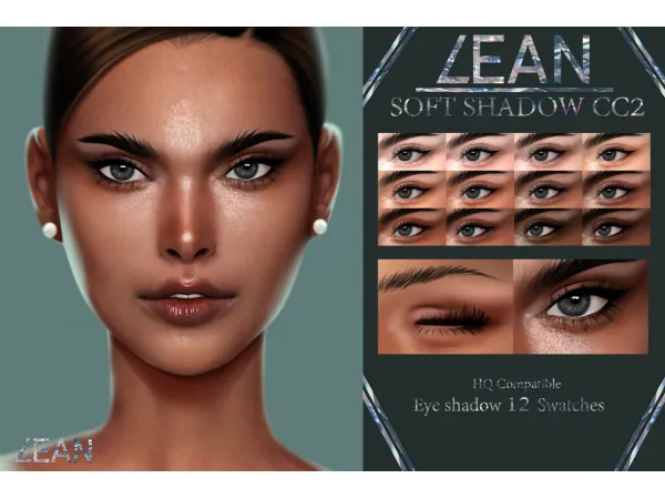 Alpha LEAN SOFT SHADOW CC2 by simsfinds - The Sims 4 Custom Content