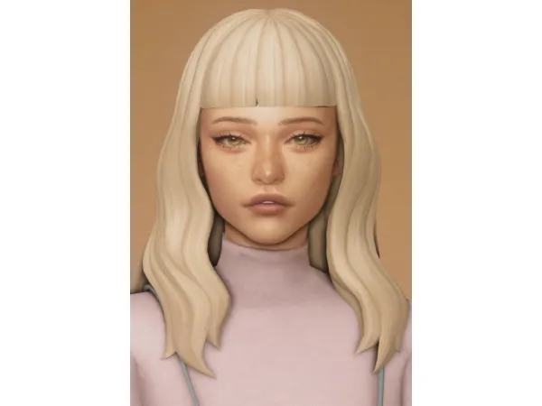 Maxis Match lillith hair by simsfinds - The Sims 4 Custom Content