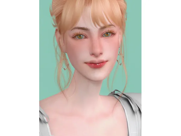 Alpha Mint Makeup Set - The Sims 4 Custom Content