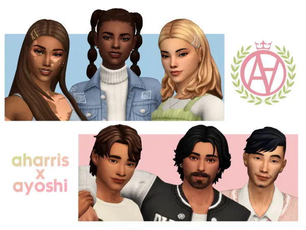 Maxis Match AxA 2022 Public Release on 08 20 by simsfinds - The Sims 4 Custom Content