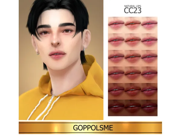 -GOLD Natural Lips CC23 by GPME