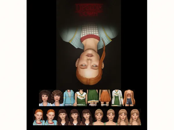 Maxis Match the upside down pack by dogsill - The Sims 4 Custom Content