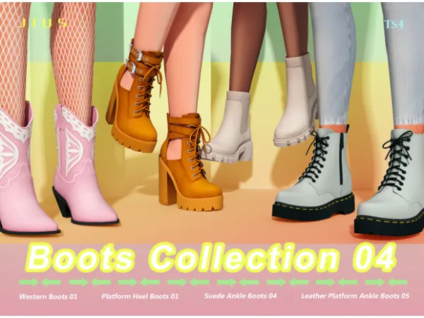 Boots Collection 04 by jiussims