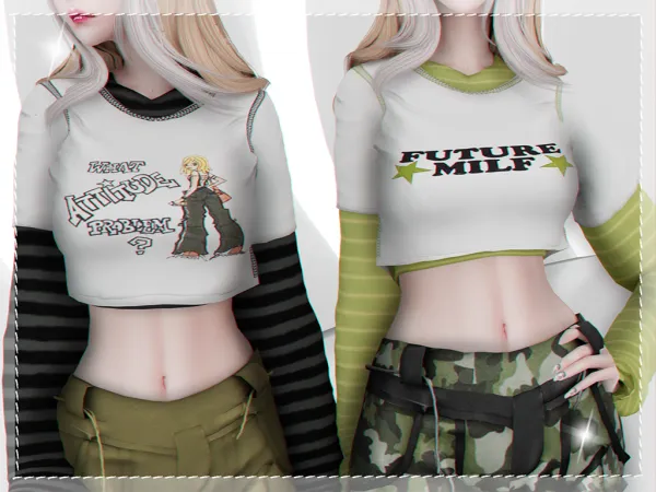 Alpha Magystral sweater babyetears by babyetears - The Sims 4 Custom Content