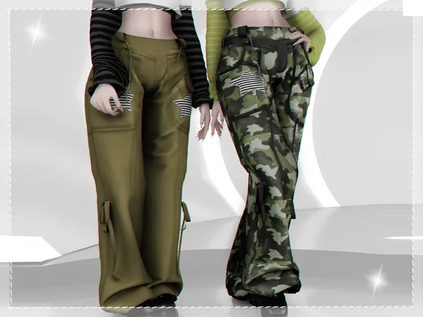 Alpha Fairycore street pants Babyetears by babyetears - The Sims 4 Custom Content