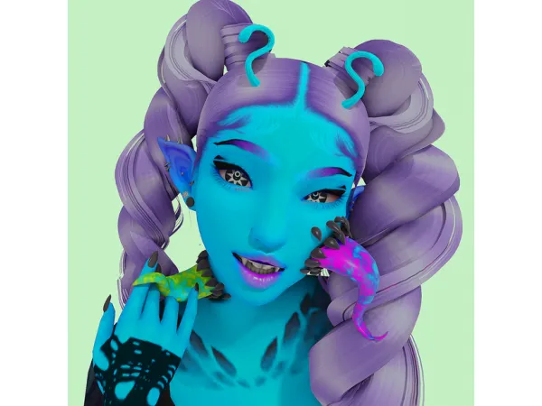 Maxis Match Uchuujin no Shita by simsfinds - The Sims 4 Custom Content