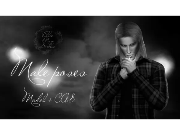 Mix Male model poses ( CAS) by elliemaysims - The Sims 4 Custom Content