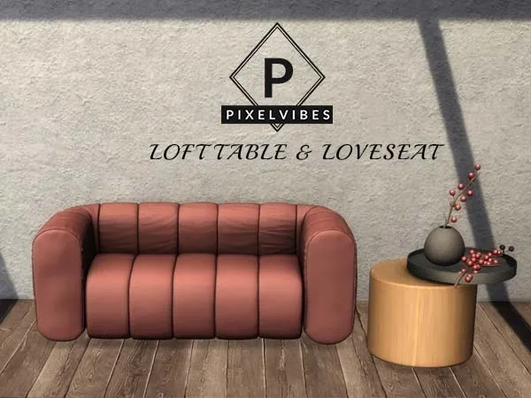 Alpha LOFT by pixelvibes - The Sims 4 Custom Content