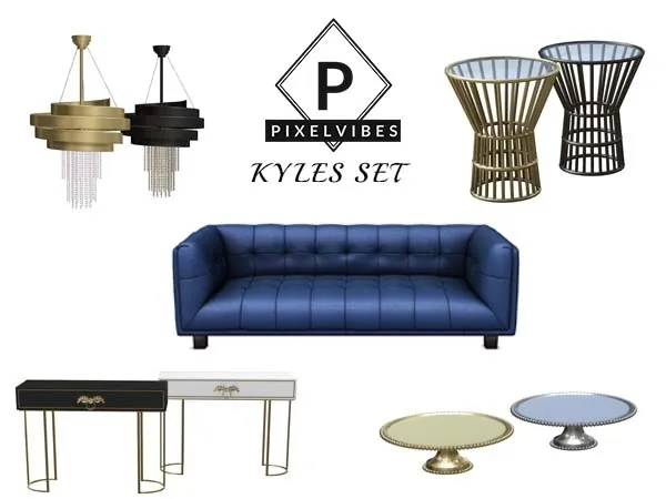 Alpha Kyles Set by pixelvibes - The Sims 4 Custom Content