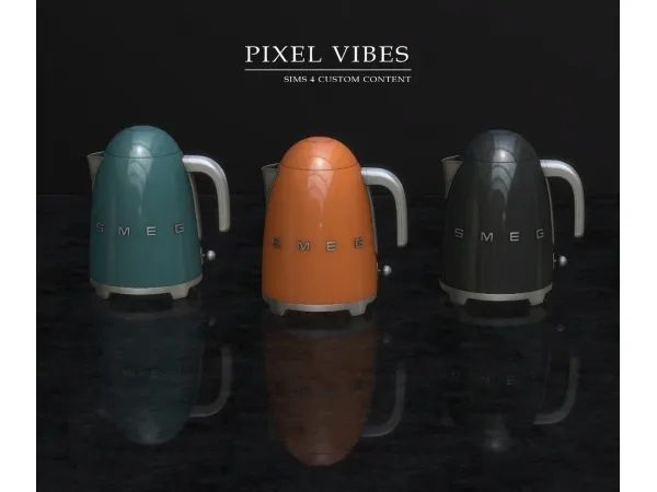 Alpha Smeg Kettle - The Sims 4 Custom Content