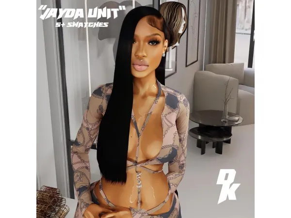 Alpha JAYDA UNIT by simsfinds - The Sims 4 Custom Content