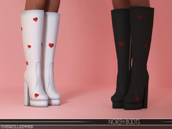Alpha North Boots - The Sims 4 Custom Content