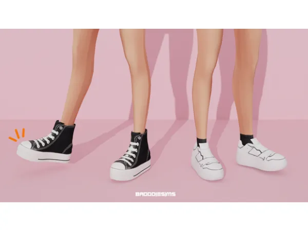 Alpha SHOE COLLECTION 2 by simsfinds - The Sims 4 Custom Content