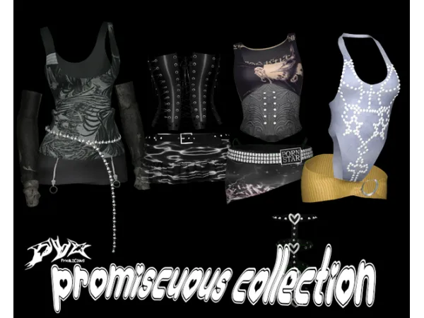Alpha promiscuous collection by pyx - The Sims 4 Custom Content