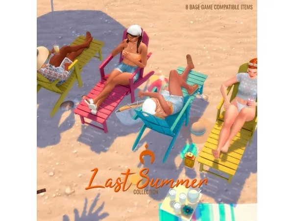 Maxis Match Last Summer Collection by simsfinds - The Sims 4 Custom Content