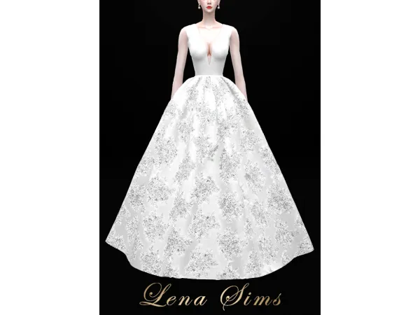 Alpha Summer Dress by simsfinds - The Sims 4 Custom Content