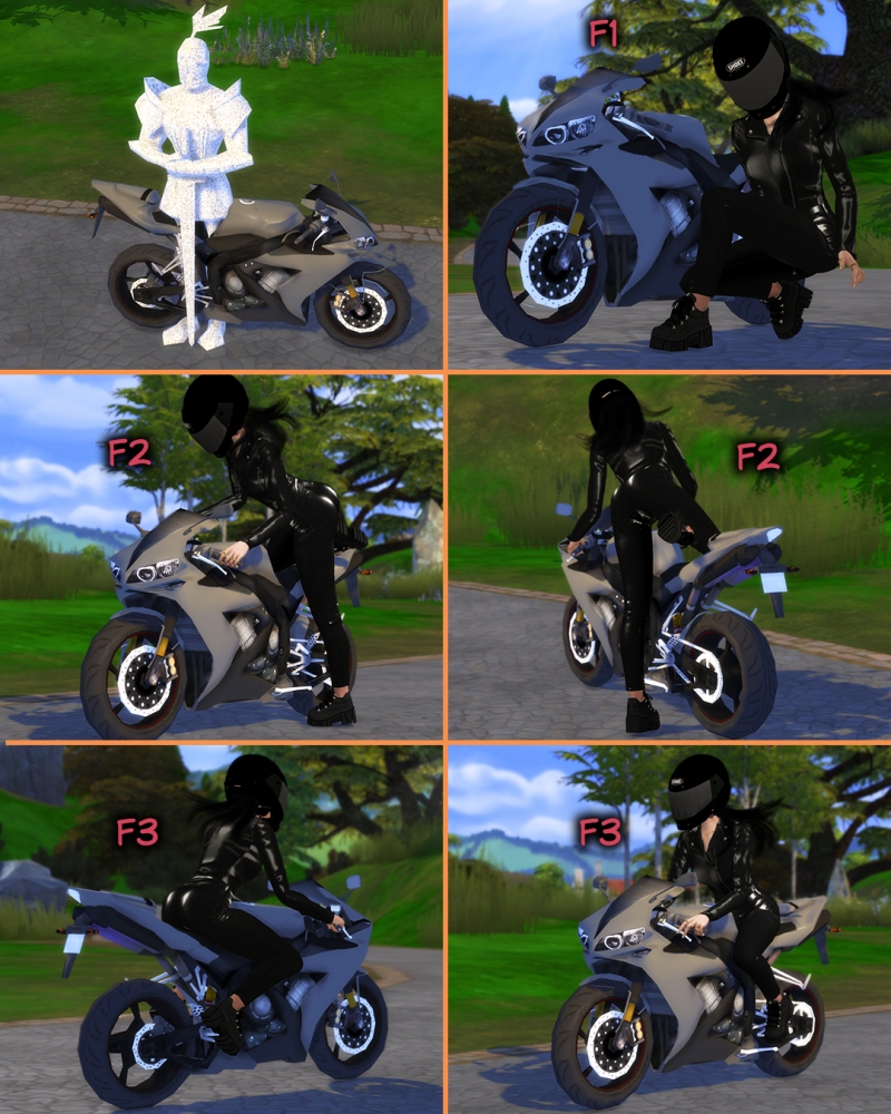 Z Low Rider Motorbike and Poses | Daz 3D