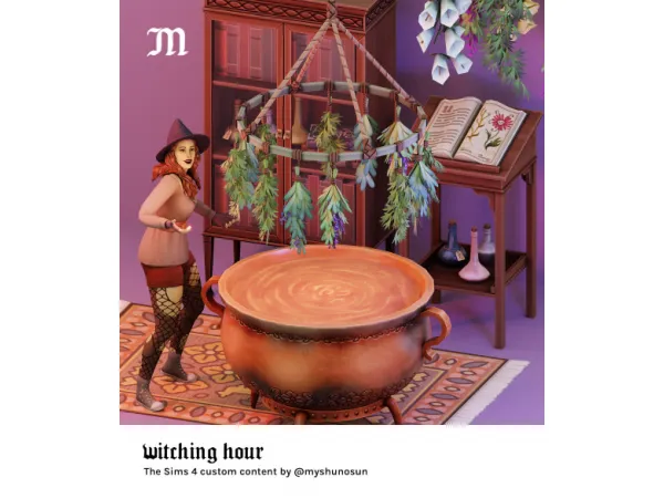 Maxis Match Witching Hour by myshunosun - The Sims 4 Custom Content