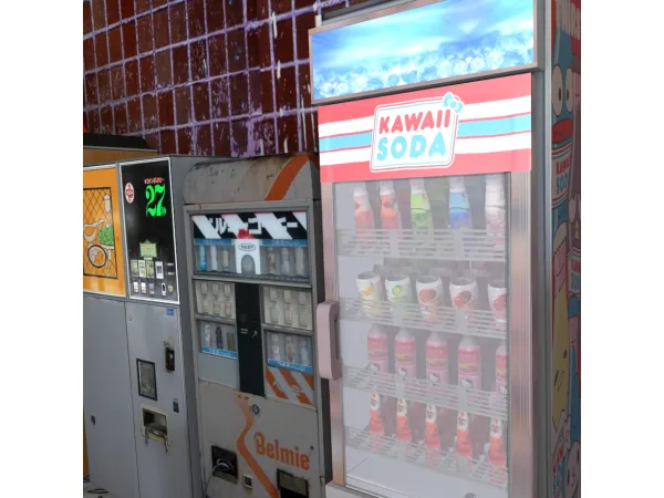 Alpha Vending Machines - The Sims 4 Custom Content