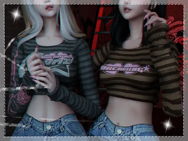 Alpha Marina sweater babyetears by babyetears - The Sims 4 Custom Content