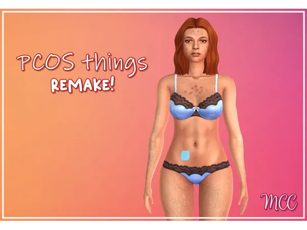 Maxis Match PCOS THINGS REMAKE by simsfinds - The Sims 4 Custom Content