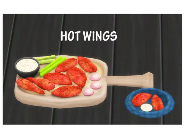 Maxis Match HOT WINGS by icemunmun - The Sims 4 Custom Content