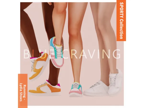 Blue Craving - Lydia Running Shoes