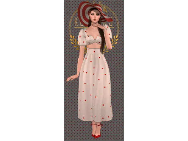 Kurimas4t2_MinnieOutfit_Madlen - The Sims 2 Custom Content
