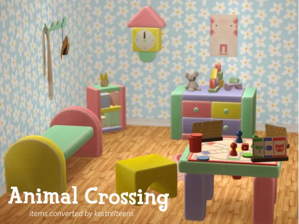 AnimalCrossingBlockFurniture - The Sims 2 Custom Content