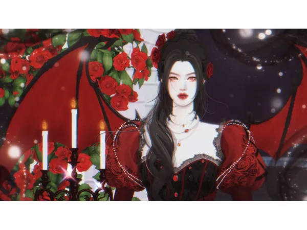 Alpha 333灼眼的薄暮suit by san33sims - The Sims 4 Custom Content