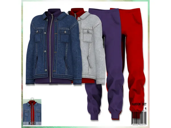 Alpha RANDOM Set 4 by simsfinds - The Sims 4 Custom Content