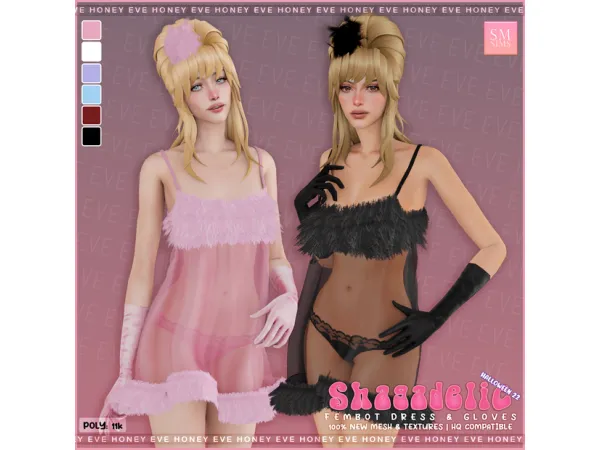 HONEY | Shagadelic ~ Fembot Set by SM Sims