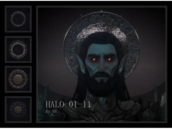 Alpha HALO 01 11 by simsfinds - The Sims 4 Custom Content