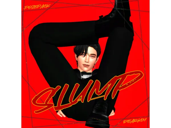 Alpha [PosePack] SLUMP by DearKim - The Sims 4 Custom Content
