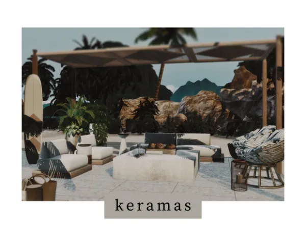 Alpha keramas by simsfinds - The Sims 4 Custom Content