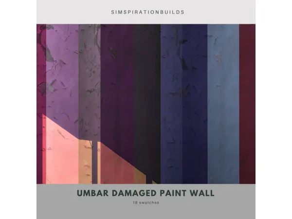 Umbar Damaged Paint Wall & Aged Roof Tile