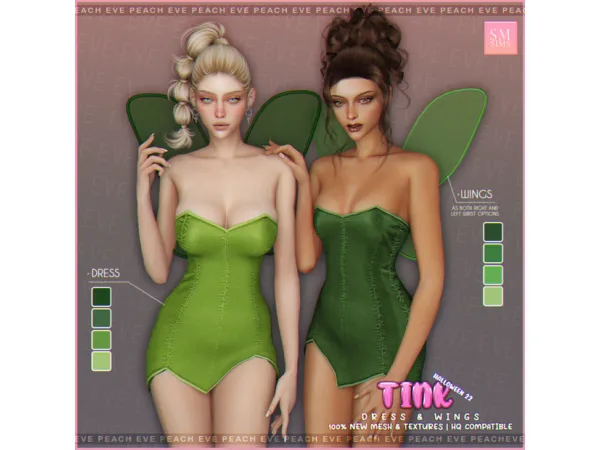 PEACH | Tink ~ Set by SM Sims