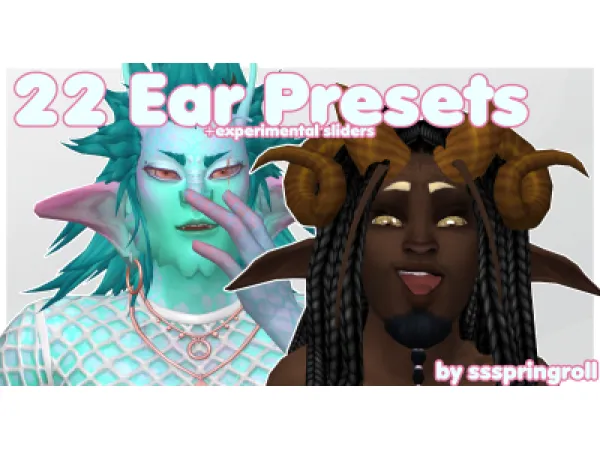 Maxis Match Extreme Ears Slider - The Sims 4 Custom Content