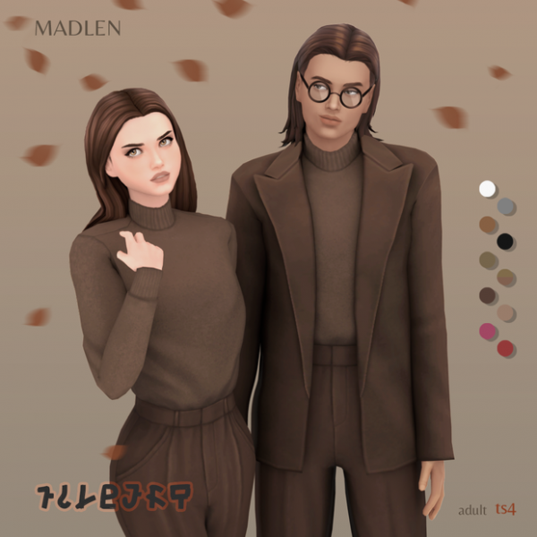 Maxis Match Filbert Fall Set by madlensims - The Sims 4 Custom Content