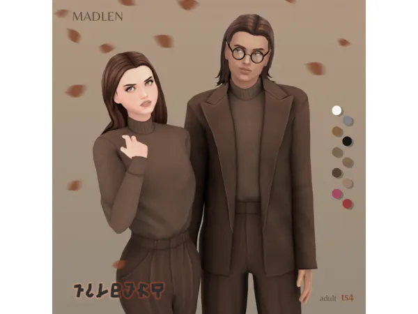 Maxis Match Filbert Fall Set by Madlen - The Sims 4 Custom Content