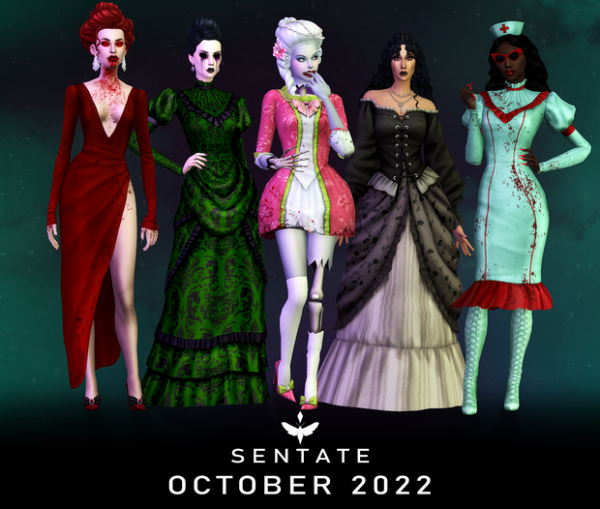 Maxis Match October 2022 Collection by simsfinds - The Sims 4 Custom Content