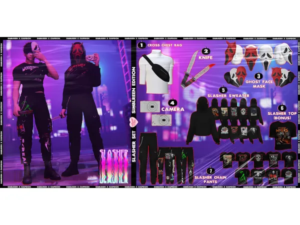 Alpha cuupid corp slasher - The Sims 4 Custom Content