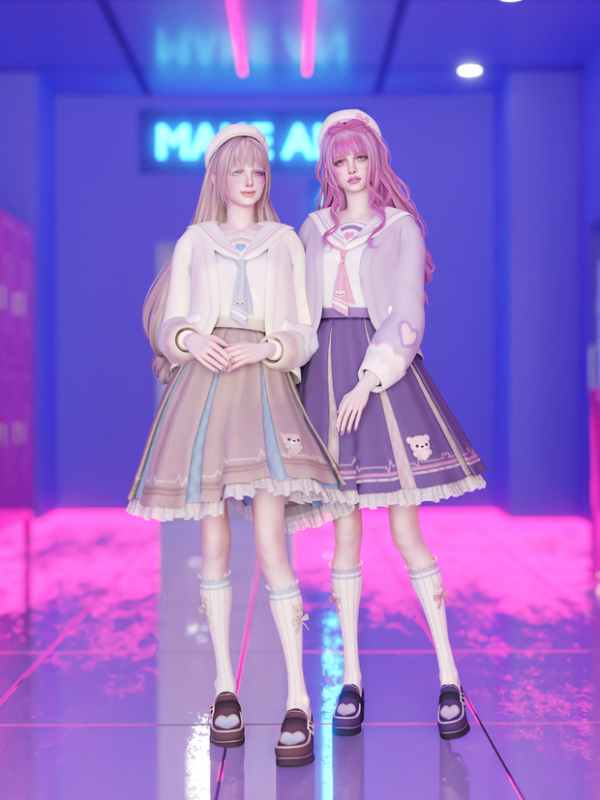 Alpha Shining Nikki Green Love Song by simsfinds - The Sims 4 Custom Content