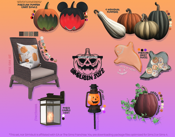 Alpha Simblreen 2022 by simsfinds - The Sims 4 Custom Content